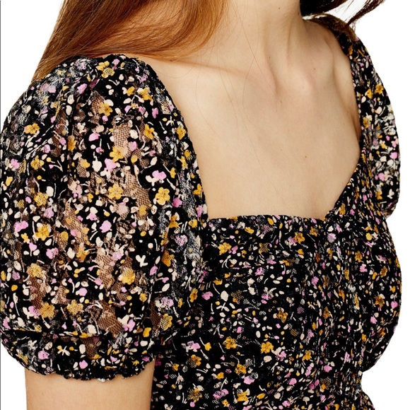 Topshop Lace Top - Picture 3 of 5